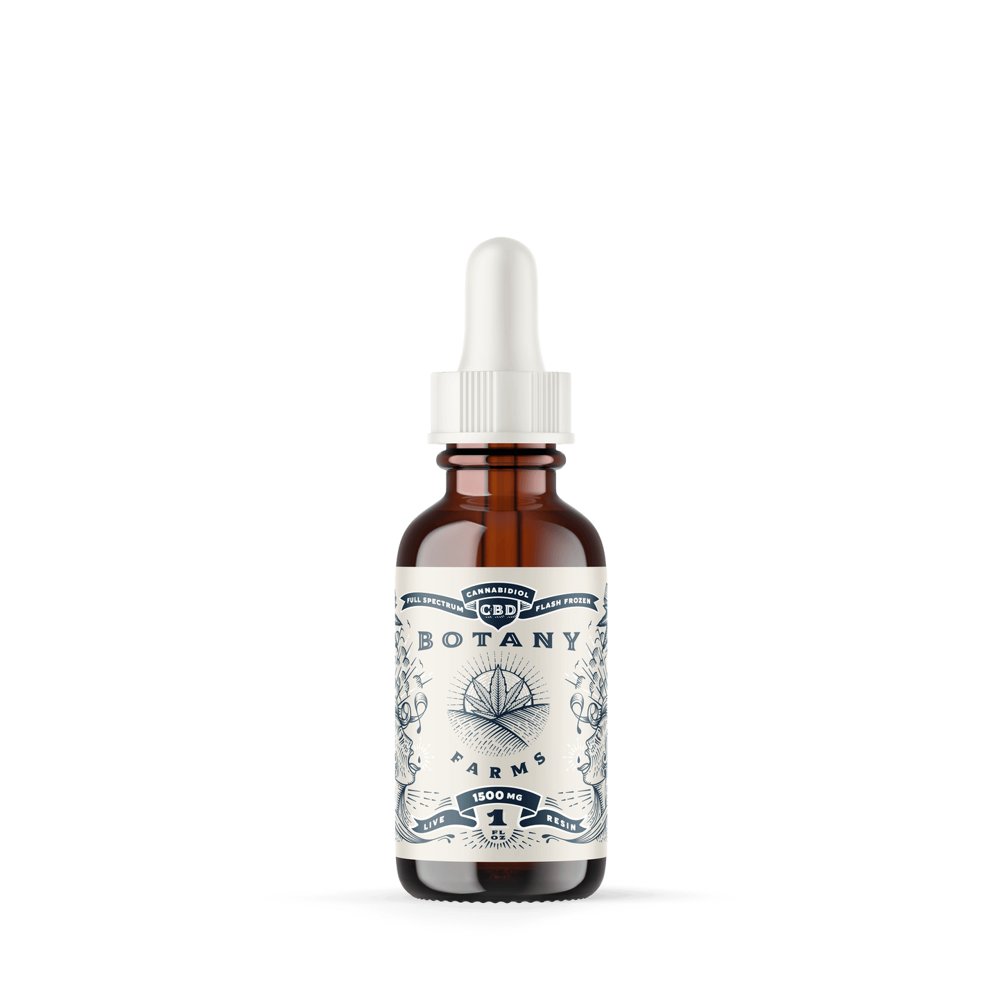 Live Resin CBD + THC Tincture (1500mg) from Botany Farms