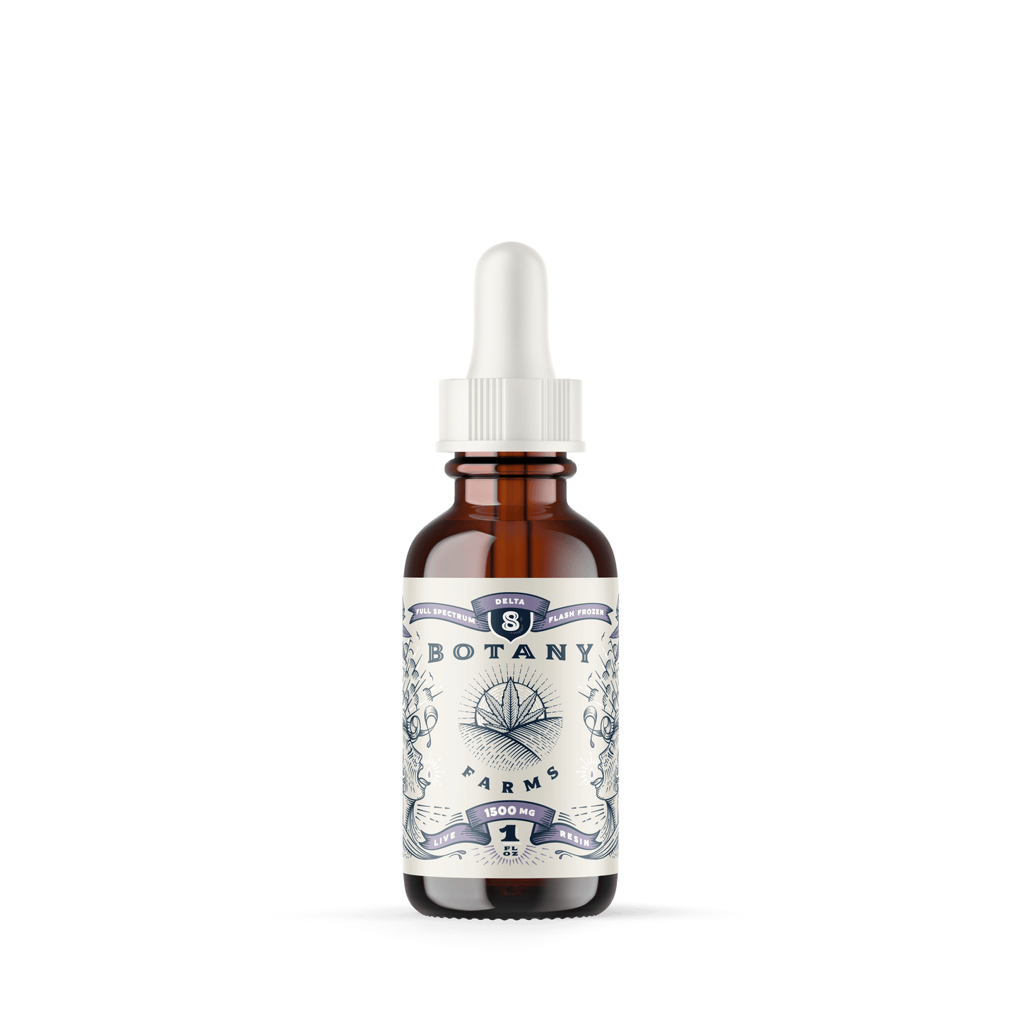 Live Resin Delta-8 THC Tincture (1500mg) from Botany Farms