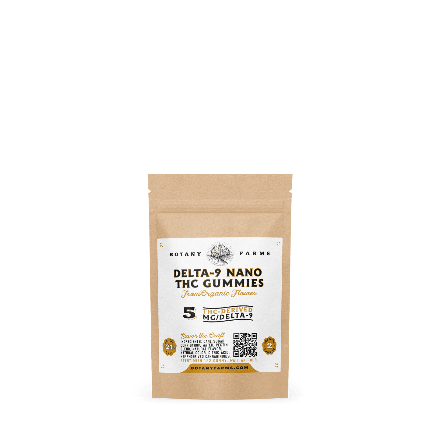 Nano Delta 9 Microdose Gummies Sample Pack from Botany Farms