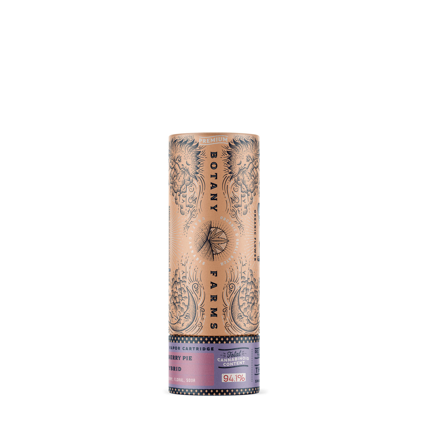 Delta-8 THC Vape Cartridge: Cherry Pie Hybrid from Botany Farms