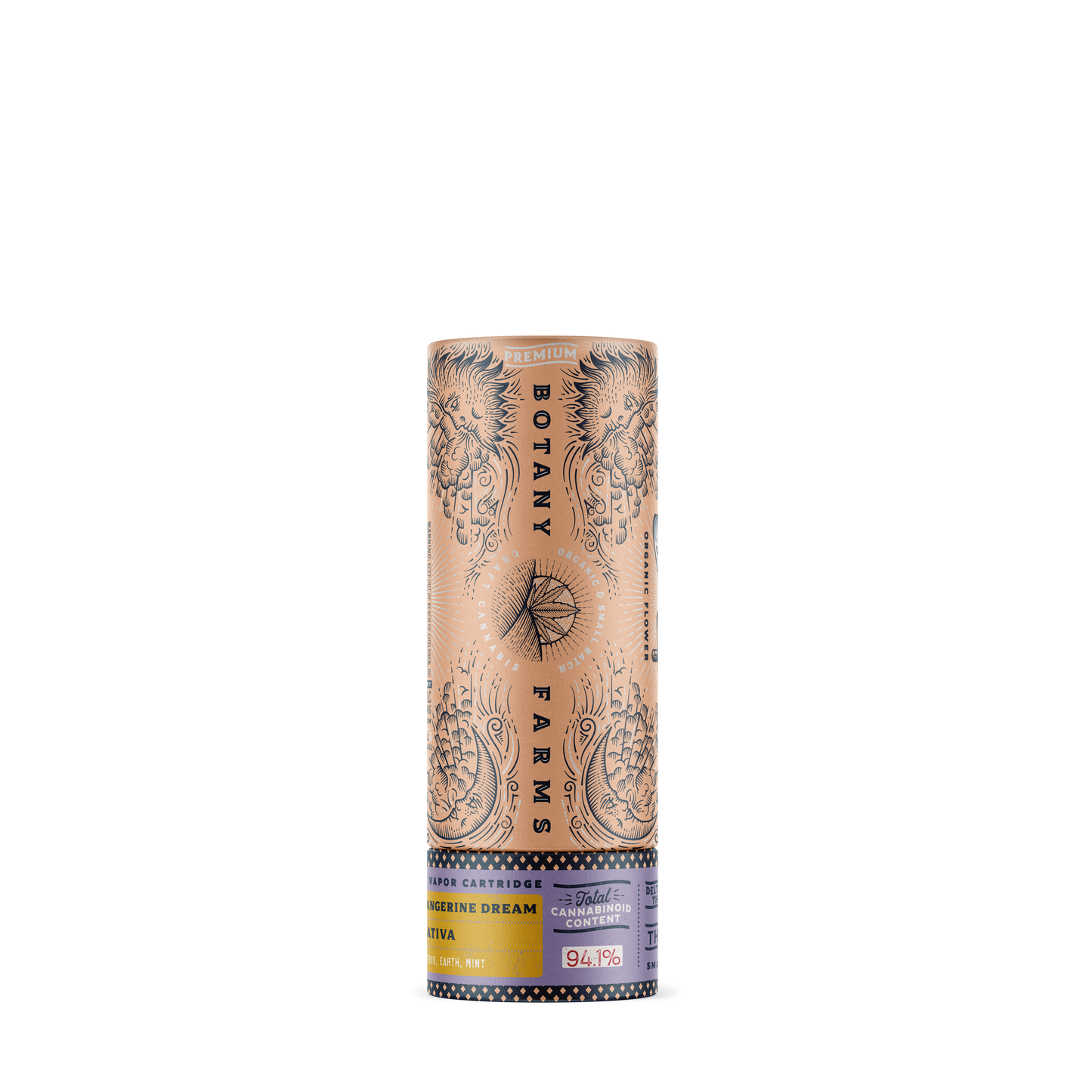 Delta-8 THC Vape Cartridge: Tangerine Dream Sativa from Botany Farms