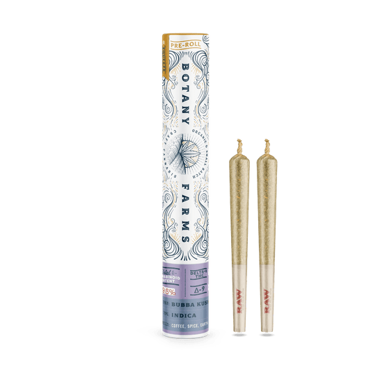 Delta-8 Bubba Kush Pre-Roll (2 Half Grams)