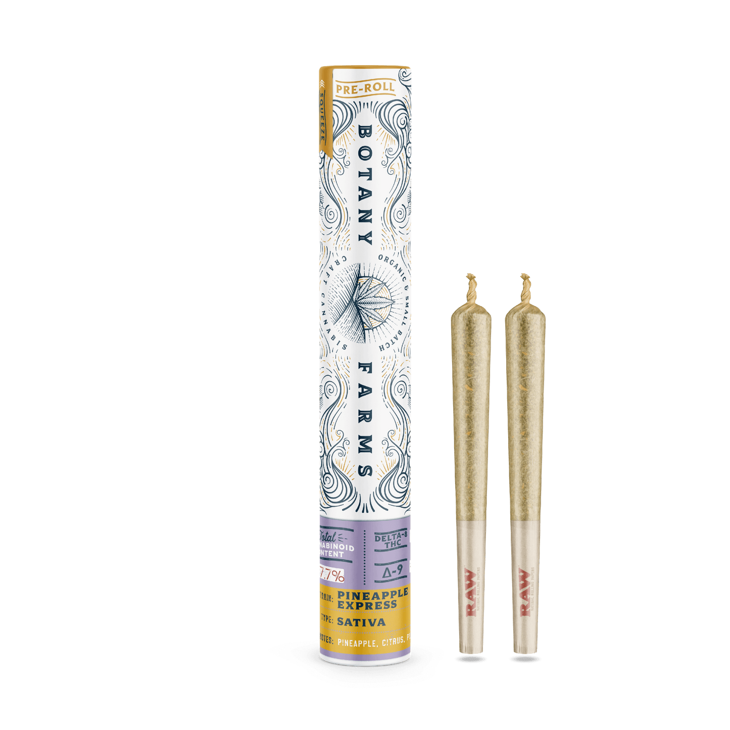 Delta-8 Pineapple Express Pre-Roll (2 Half Grams)