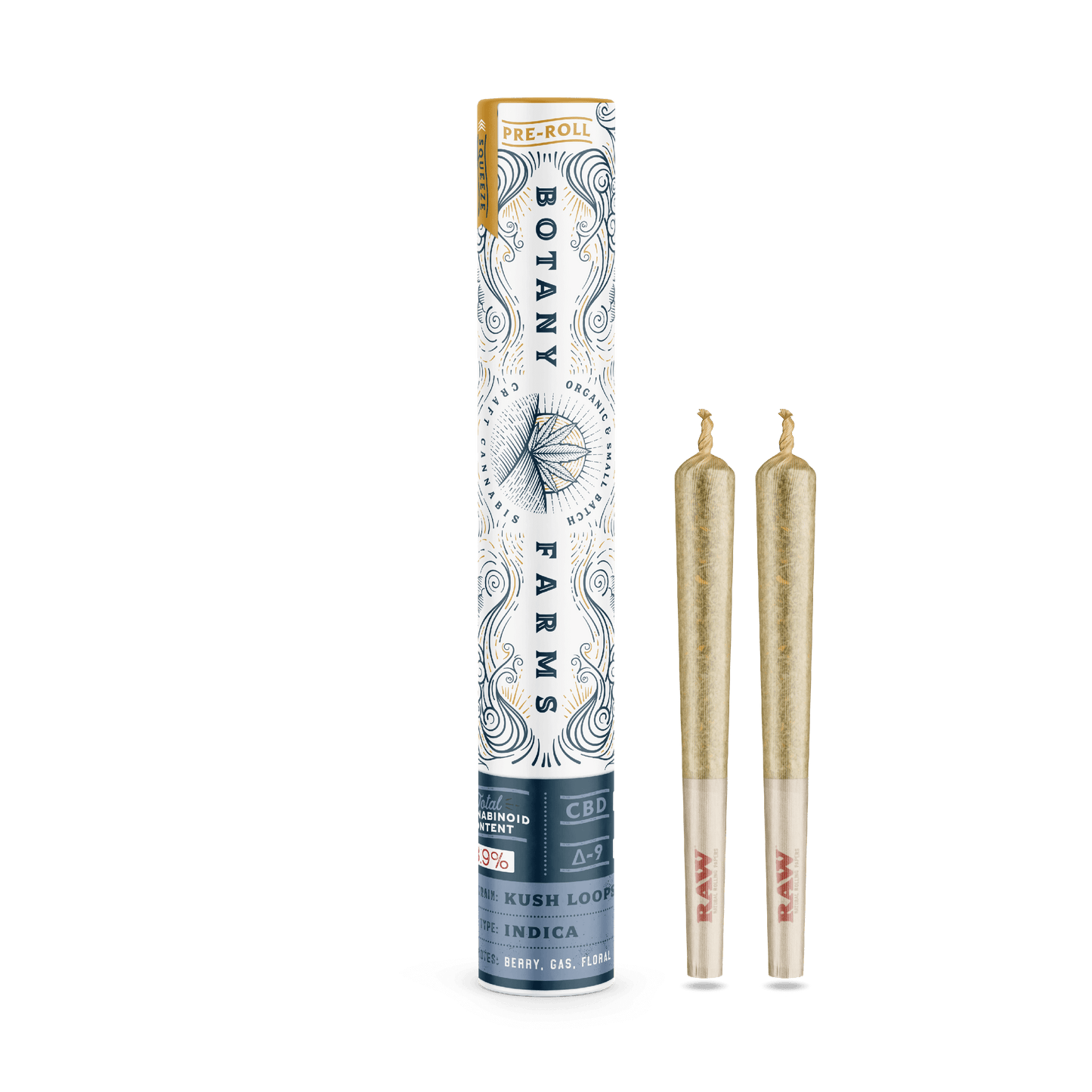CBD Kush Loops Pre-Roll (2 Half Grams)