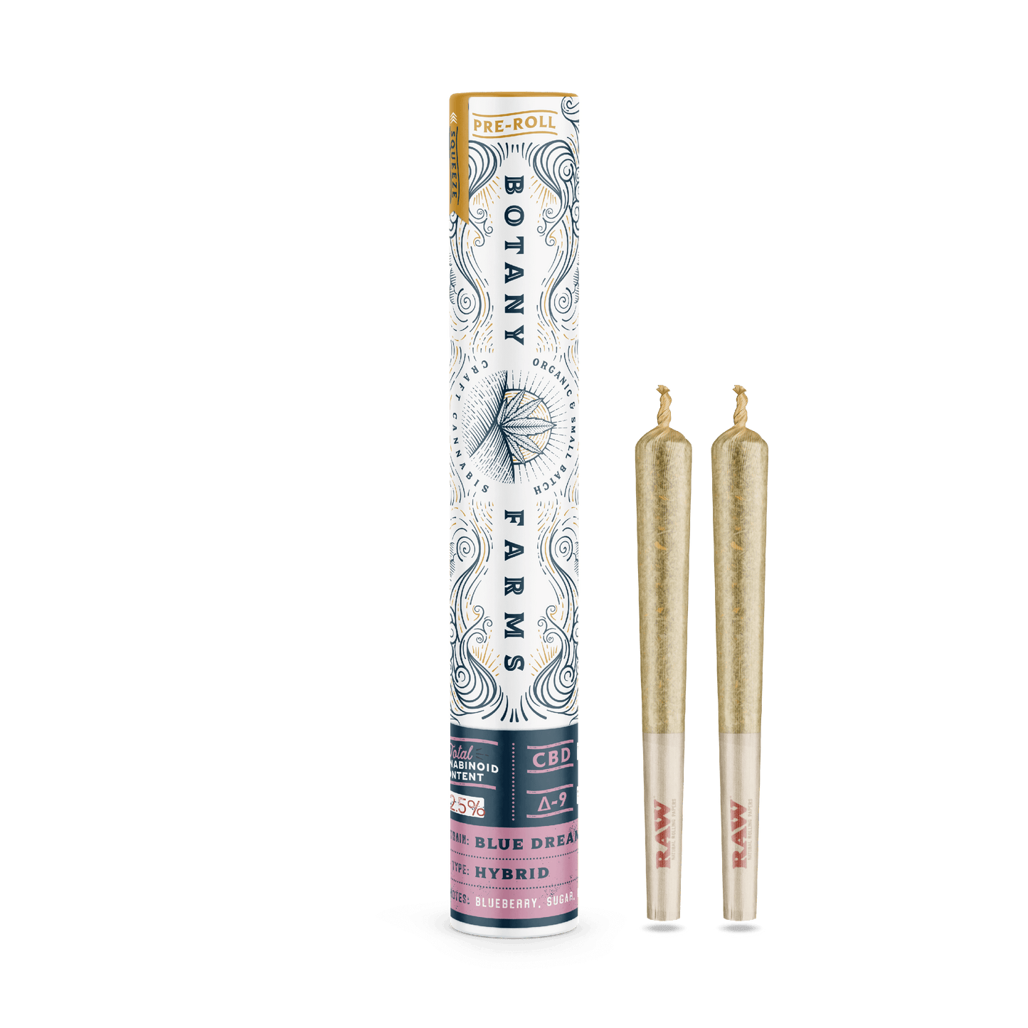 CBD Blue Dream Pre-Roll (2 Half Grams)