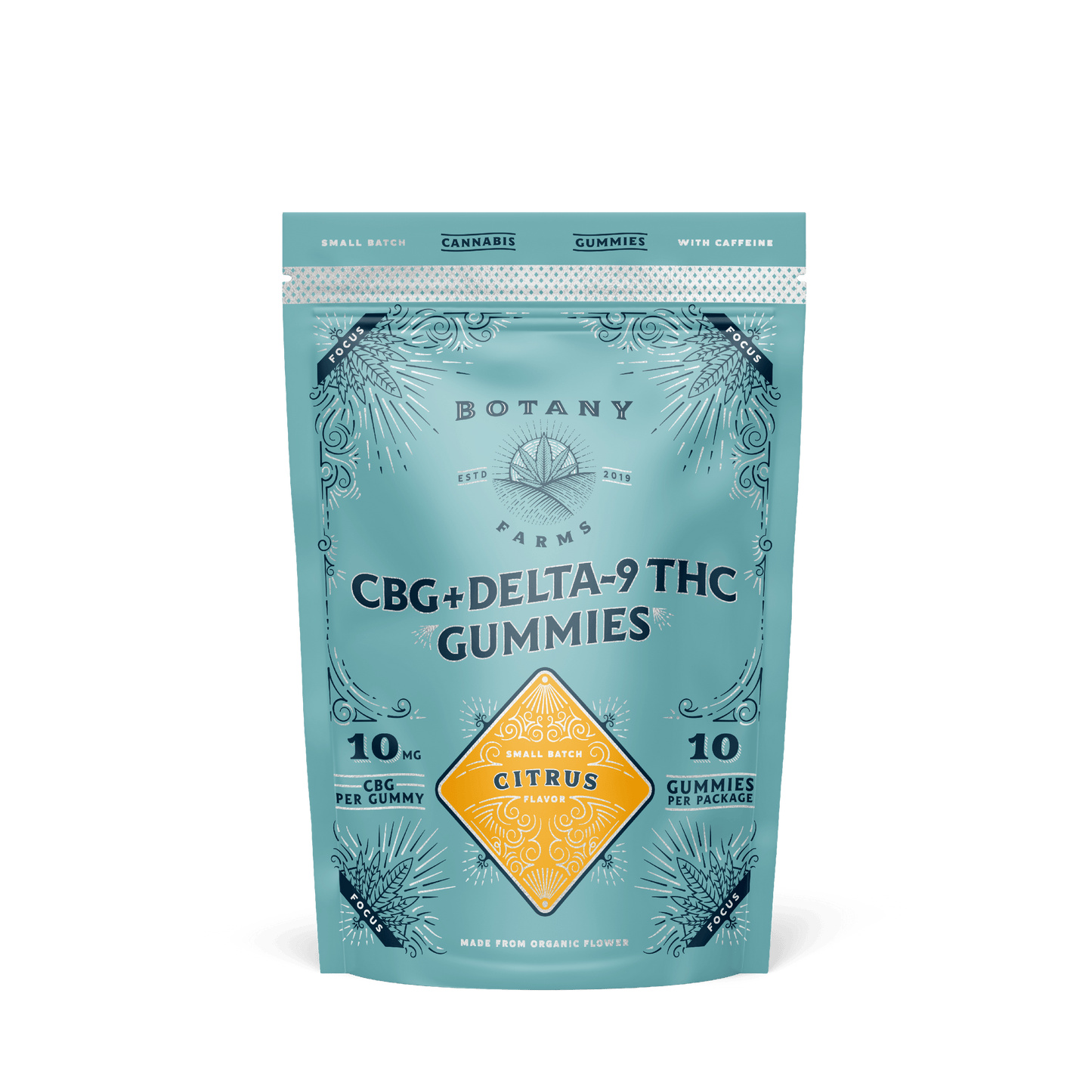 Caffeine + CBG + Delta-9 Gummies from Botany Farms