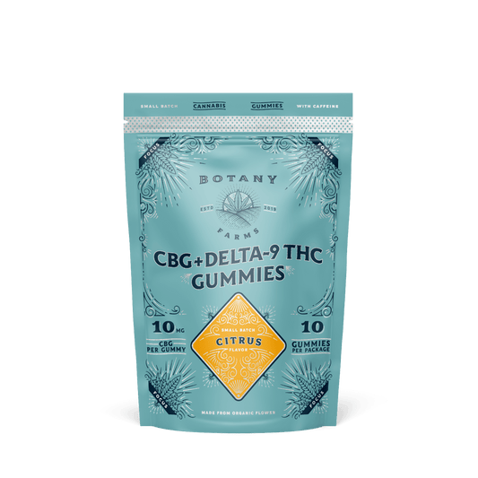 Caffeine + CBG + Delta-9 Gummies from Botany Farms