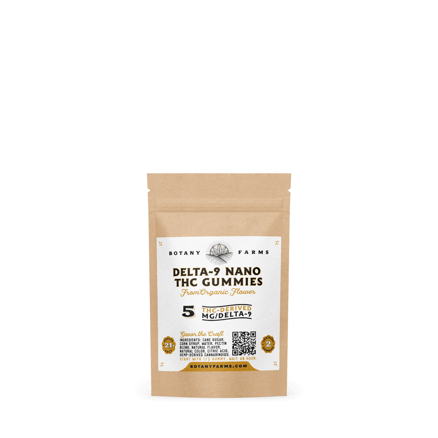 Nano Delta 9 Microdose Gummies Sample Pack from Botany Farms
