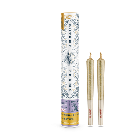Delta-8 Lemon Diesel CBG Pre-Roll (2 Half Grams)